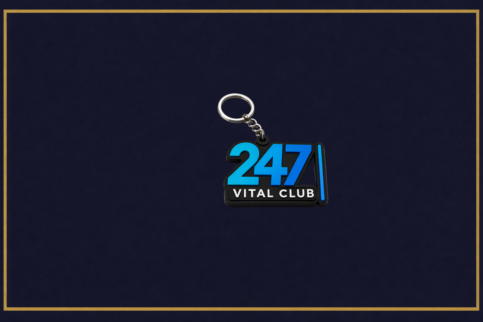 Custom 2D PVC sleutelhanger met logo in eigen vorm en kleuren