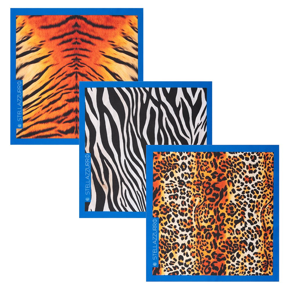 Wildlife 3 in 1 set - custom sporthanddoek op maat - Stellazzurro